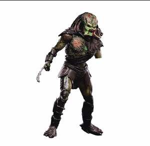 Hiya Toys Predators Battle Damaged Berserker 1:18 Scale Action Figure